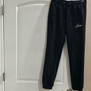 Black “Aero NYC” Sweatpants